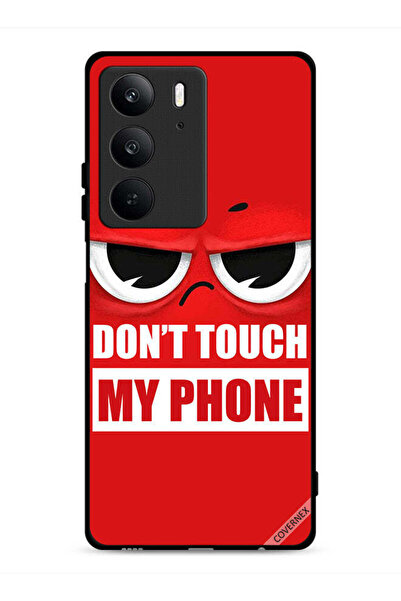 Covernex غطاء حماية لهاتف Realme C75 4G بعبارة "لا تلمس هاتفي"