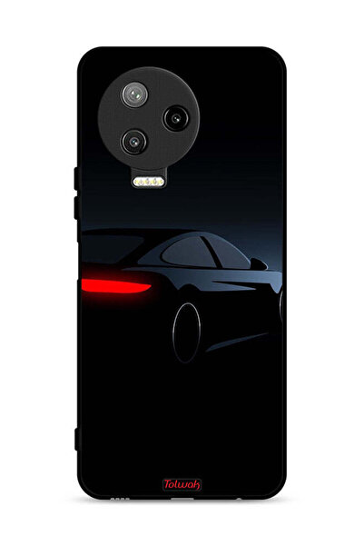 Tolwak غطاء حماية لجهاز Infinix Note 12 Pro 4G بلون السيارة الداكنة