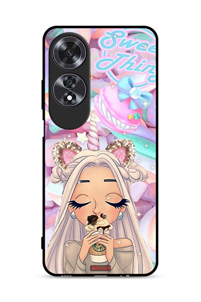 Tolwak غطاء حماية لهاتف Oppo A60 من Sweet Thing