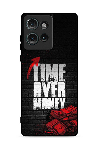 Tolwak غطاء حماية لهاتف موتورولا إيدج 50 - الوقت يفوق المال