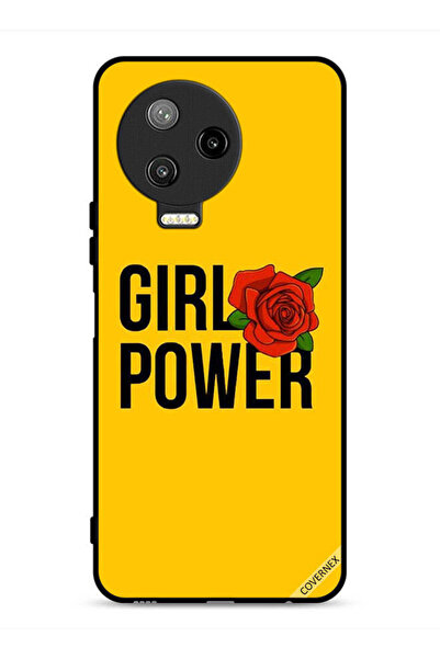 Covernex غطاء حماية لهاتف Infinix Note 12 Pro 4G بتصميم Girl Power