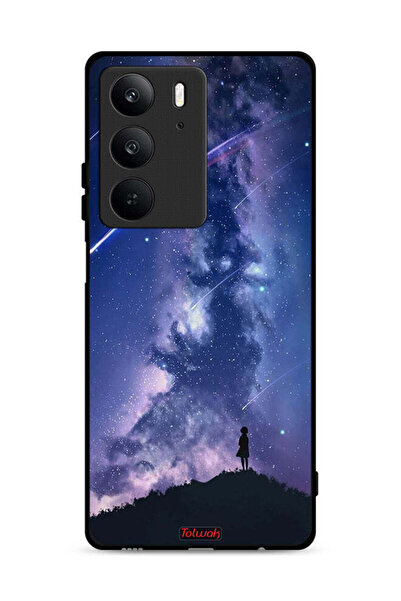 Tolwak غطاء حماية Realme C75 4G نجوم متحركة