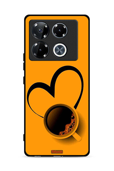 Tolwak غطاء حماية لهاتف Infinix Note 40 Pro Plus 5G بفن فنجان القهوة