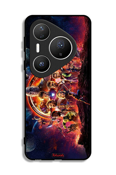 Tolwak غطاء حماية لهاتف هواوي بيورا 80 برو بلس - أفينجرز