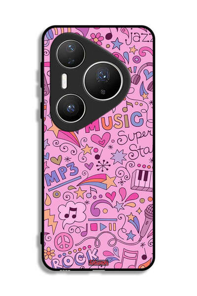 Tolwak غطاء حماية لهاتف هواوي بيورا 80 برو بلس - علامات موسيقية