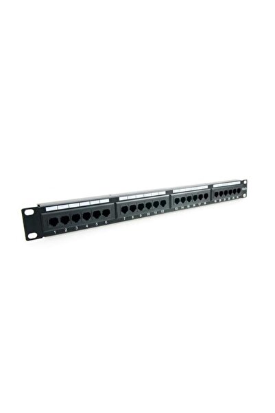 OEM Patch panel 24 porturi 1U, UTP Cat.5e, Krone+110 - Emtex