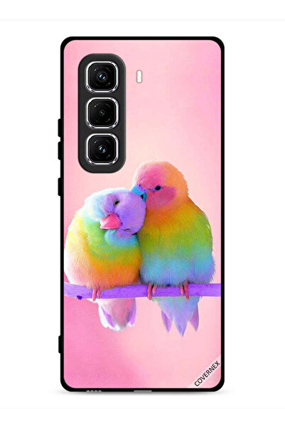 Covernex غطاء حماية لهاتف Infinix Hot 50 Pro 4G بنقشة طيور لطيفة