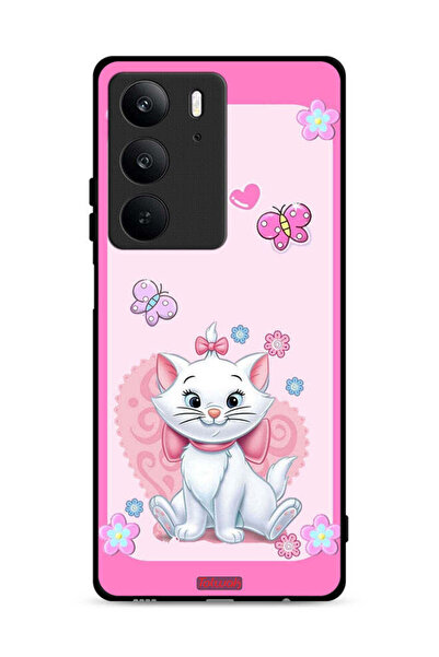 Tolwak غطاء حماية لهاتف Realme C75 4G، قطة لطيفة