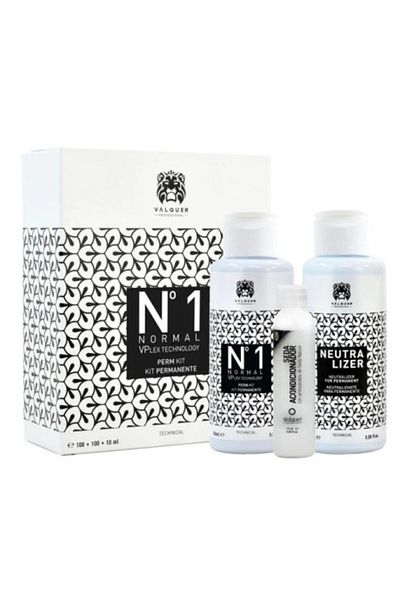 Valquer Kit Soluție Permanentă Nr. 1 pentru Păr Normal 100+100+10 ml