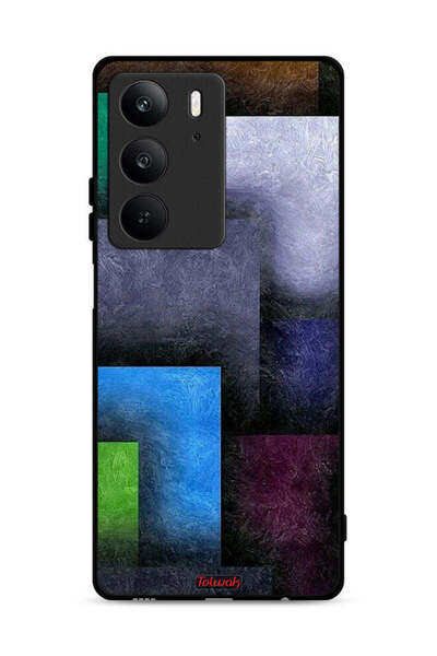 Tolwak غطاء حماية بنمط لهاتف Realme C75 4G