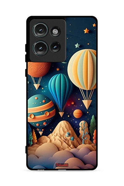 Tolwak غطاء حماية لهاتف موتورولا إيدج 50 من تصميم بيراشوت آرت