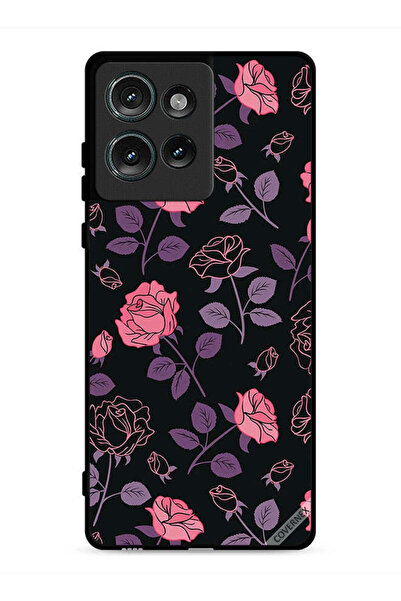 Covernex غطاء حماية لهاتف موتورولا إيدج 50 بلون الورود القوطية الباستيل