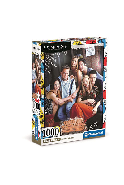 Friends Prietenii tăi The Couch Puzzle Clementoni de 1000 de piese
