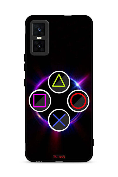 Tolwak غطاء حماية لهاتف Infinix GT 30 Pro بتصميم لعبة الحبار