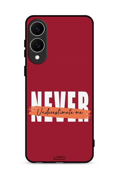 Tolwak غطاء حماية لهاتف Samsung Galaxy S25 Edge لا تقلل من شأني أبدًا