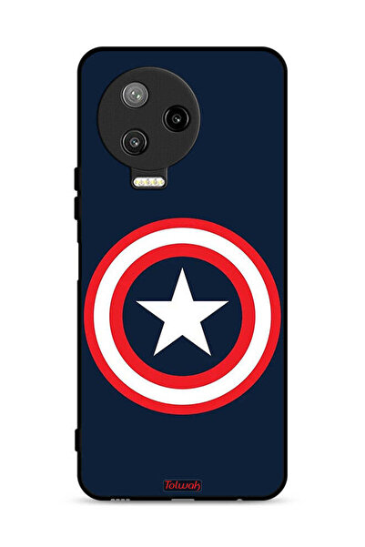 Tolwak Infinix Note 12 Pro 4G Protective Case Cover Captain America