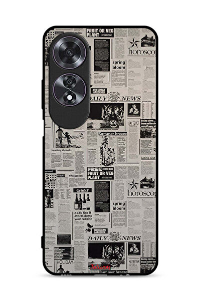 Tolwak غطاء حماية لهاتف Oppo A60 مع تسجيل صحفي