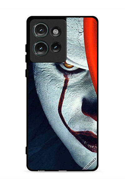 Covernex غطاء حماية لهاتف موتورولا إيدج 50 بتصميم نصف وجه جوكر