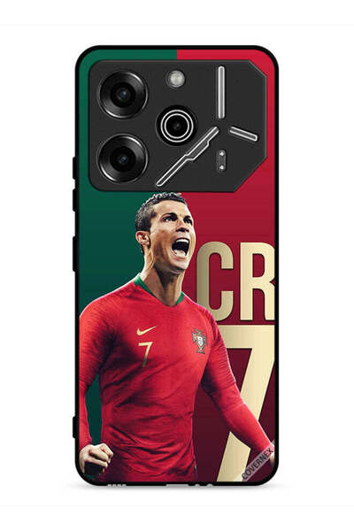 Covernex غطاء حماية لهاتف تكنو بوفا 6 برو 5G، مجموعة كريستيانو رونالدو لفريق ...