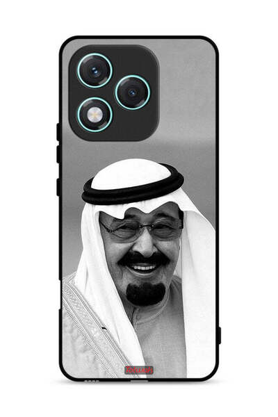 Tolwak غطاء حماية لهاتف Honor 400 Lite صورة الملك عبد الله مبتسمًا