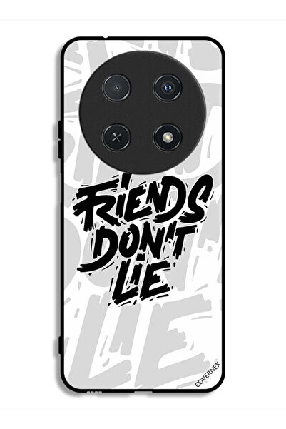 Covernex غطاء حماية لهاتف هواوي نوفا 13i بطبعة "أصدقاء الخط لا يكذبون"