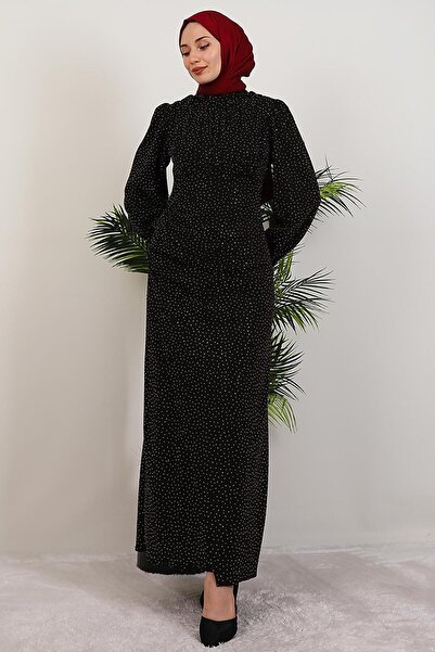 GİYZAMİLA Beyda Hijab Φόρεμα Bitter Brown