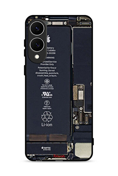 Tolwak غطاء حماية لهاتف Samsung Galaxy S25 Edge بنمط دائرة الهاتف