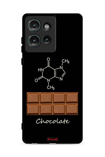 Tolwak غطاء حماية لهاتف موتورولا إيدج 50 بلون الشوكولاتة