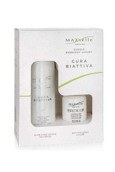 Maxxelle Anti-Hair Loss and Detox Kit Cura Riattiva
