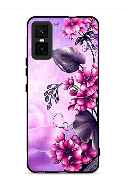 Covernex غطاء حماية لهاتف Infinix GT 30 Pro بخلفية زهور رومانسية