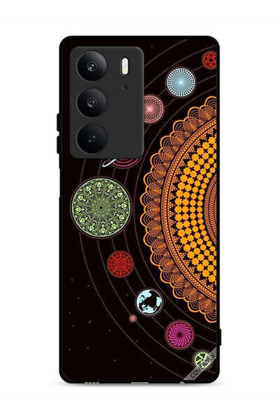 Covernex غطاء حماية Realme C75 4G بتصميم فن النظام الشمسي الماندالا