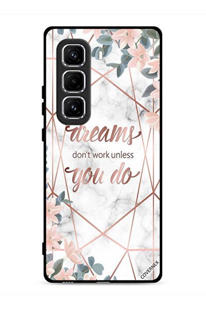 Covernex Infinix Hot 50 Pro 4G Protective Case Cover Dreams Don't Work Unless...