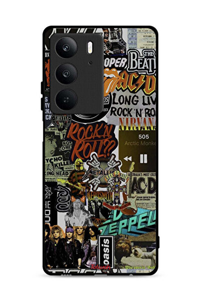 Tolwak غطاء حماية لهاتف Realme C75 4G، تحيا موسيقى الروك أند رول