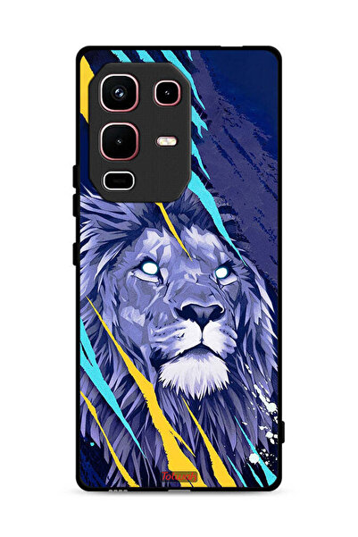 Tolwak غطاء حماية لهاتف Infinix Note 50s بطبعة الأسد الملك