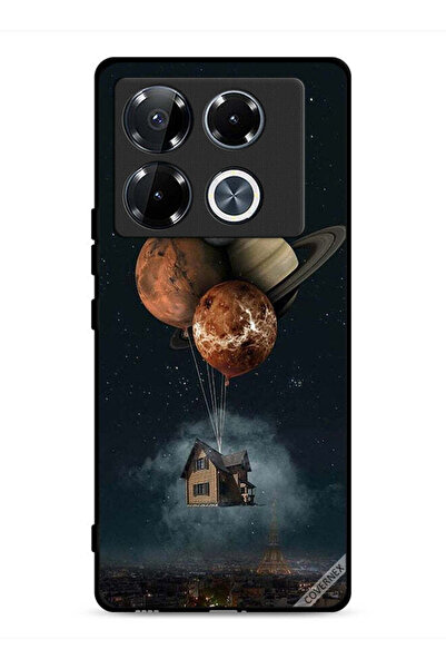 Covernex غطاء حماية لهاتف Infinix Note 40 Pro 5G بتصميم Balloon Planets Takes...