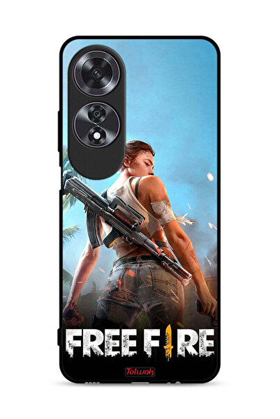 Tolwak غطاء حماية Oppo A60 Free Fire