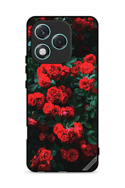 Covernex غطاء حماية لهاتف Honor 400 Lite بطبعة حديقة الورود