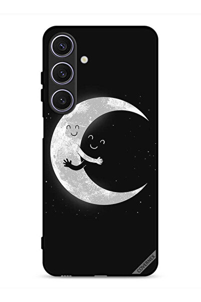 Covernex غطاء حماية لهاتف Samsung Galaxy A26 بتصميم عناق القمر والسماء المظلمة