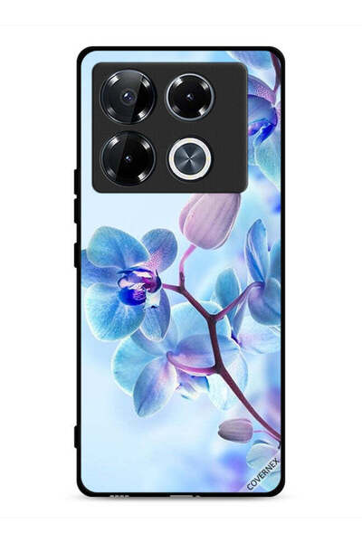 Covernex غطاء حماية لهاتف Infinix Note 40 Pro 5G بنقشة زهور الأوركيد