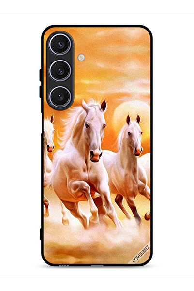 Covernex Samsung Galaxy A26 Protective Case Cover Horses Running