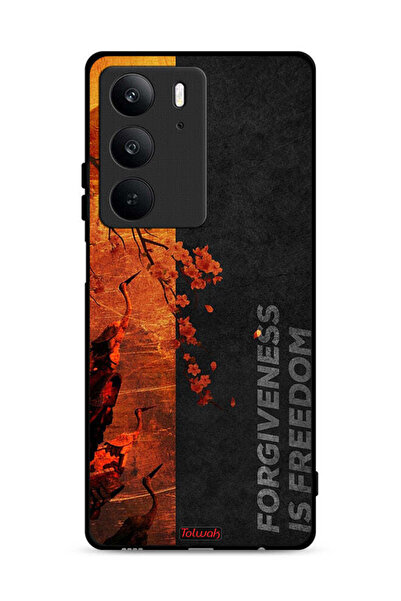 Tolwak غطاء حماية لهاتف Realme C75 4G - التسامح هو الحرية