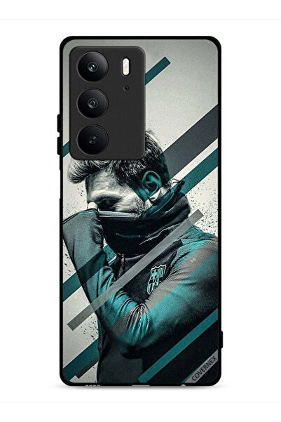 Covernex غطاء حماية لهاتف Realme C75 4G بطبعة وجه ميسي المختبئ