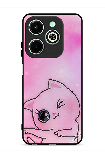 Covernex غطاء حماية لهاتف Infinix Hot 40i 4G بتصميم Go This Way Kitten