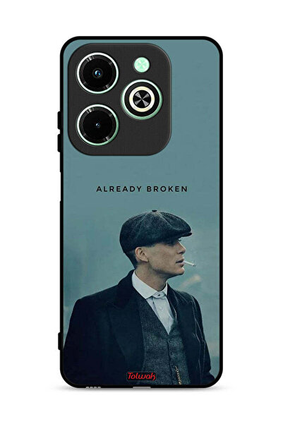 Tolwak غطاء حماية لهاتف Infinix Hot 40i 4G مكسور بالفعل