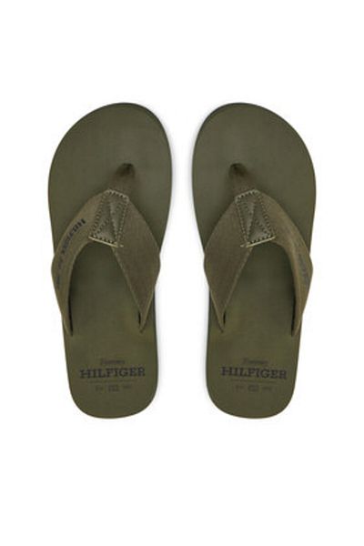 Tommy Hilfiger Men's Flip-Flops FM0FM05339 Green