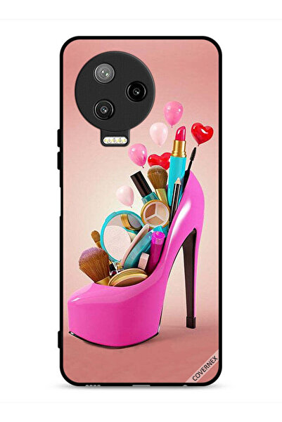 Covernex غطاء حماية لهاتف Infinix Note 12 Pro 4G مع أدوات مكياج