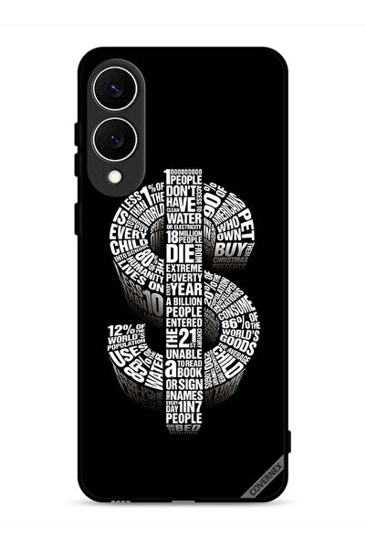 Covernex غطاء حماية لهاتف سامسونج جالاكسي S25 إيدج بطبعة دولار الخط