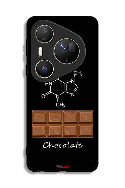 Tolwak غطاء حماية فائق لهاتف هواوي بيورا 80 - لون شوكولاتة
