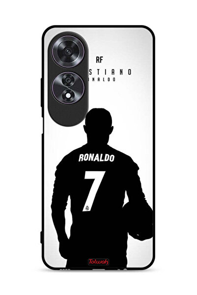 Tolwak غطاء حماية Oppo A60 بقناع كريستيانو رونالدو