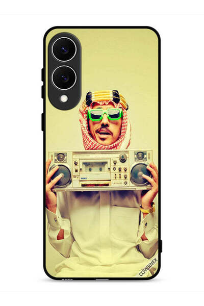 Covernex غطاء حماية لهاتف Samsung Galaxy S25 Edge يحمل جهاز موسيقى عتيق